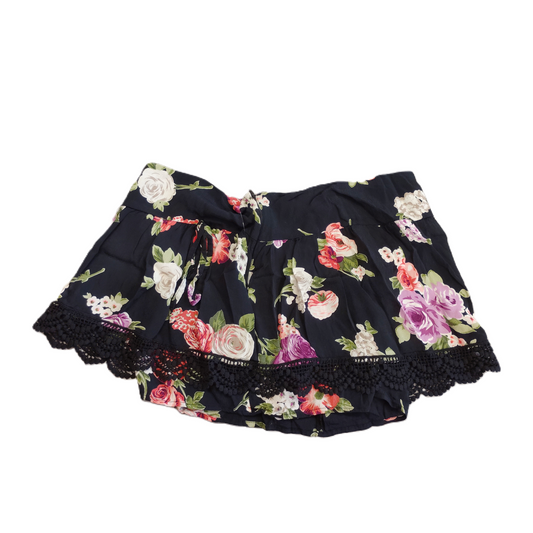 Floral Print Skort By Band Of Gypsies, Size: L