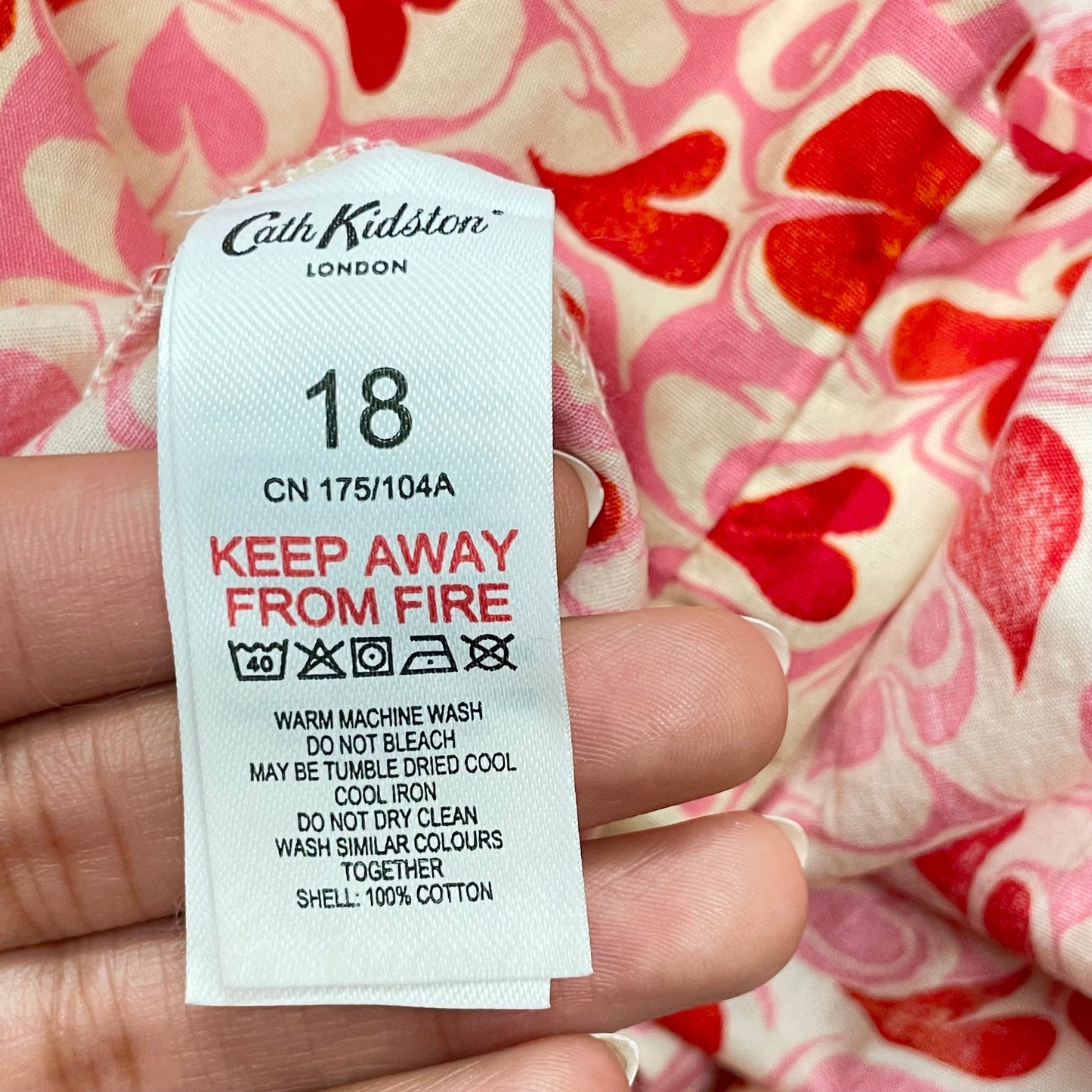 Red Dress Casual Maxi By  Cath Kidston, Size: 1x