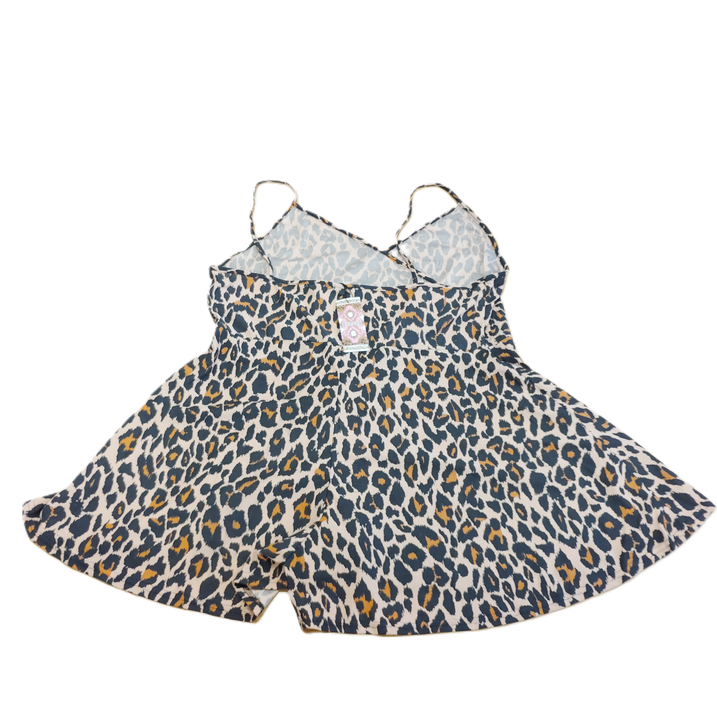 Leopard Print Romper By Boohoo Boutique, Size: 1x