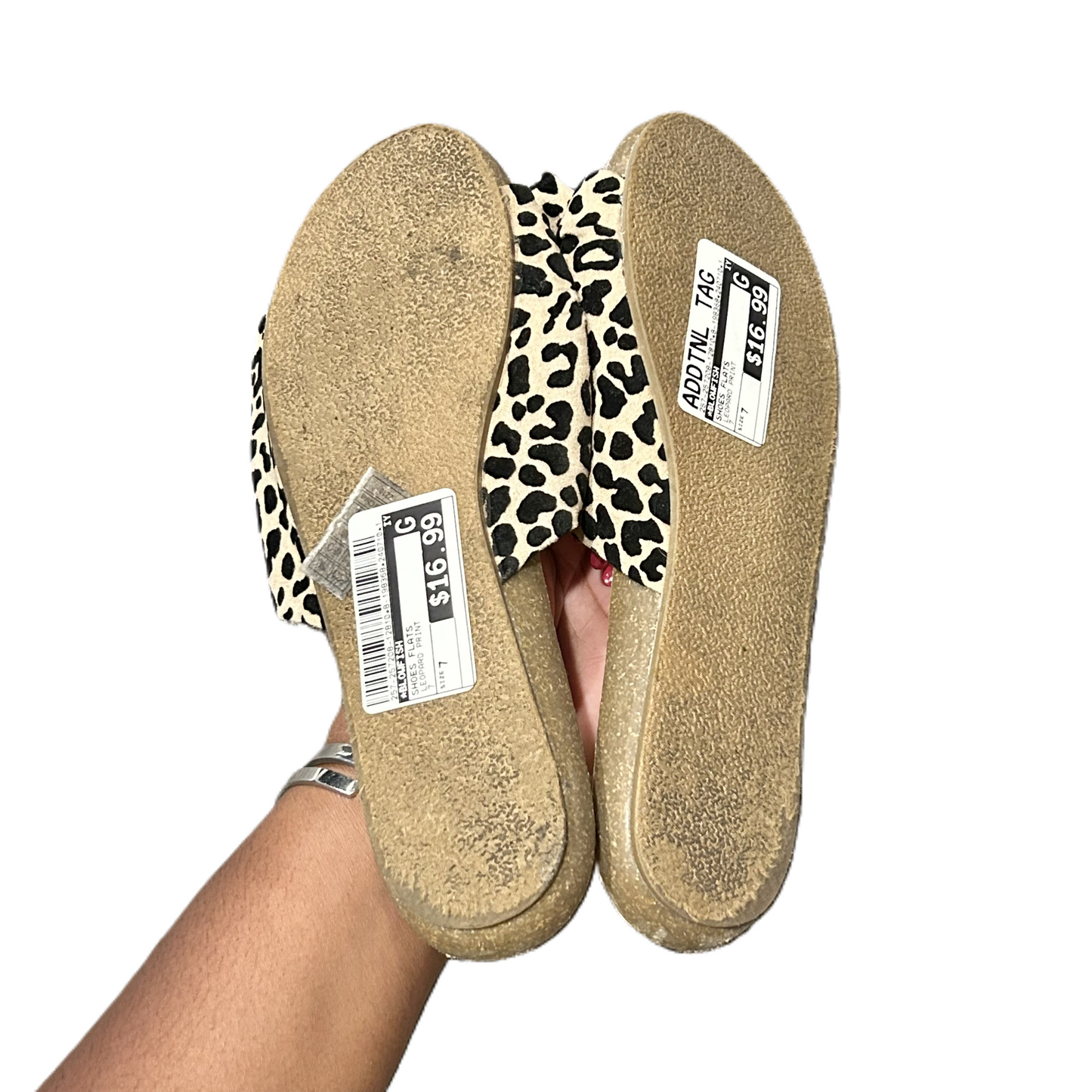 Leopard Print Shoes Flats By Blowfish, Size: 7