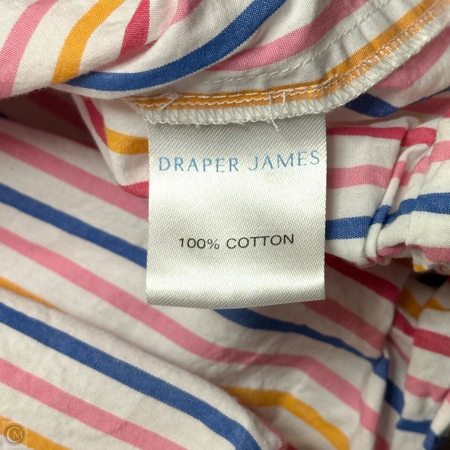 Dress Casual Maxi By Draper James In Pink & Red, Size: L