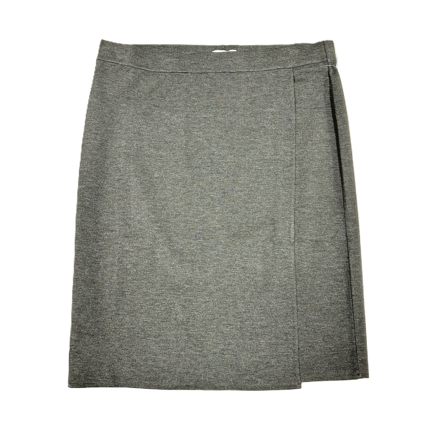 Skirt Midi By Liz Claiborne In Grey, Size: 1x