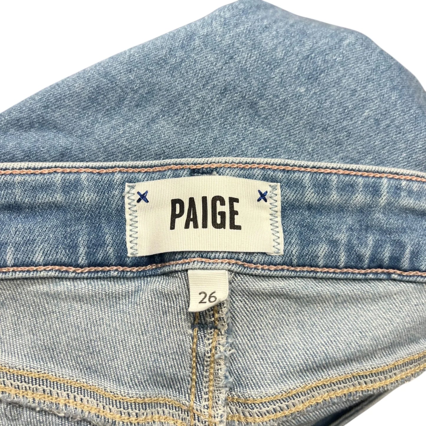 Jeans Skinny By Paige In Blue Denim, Size: 2