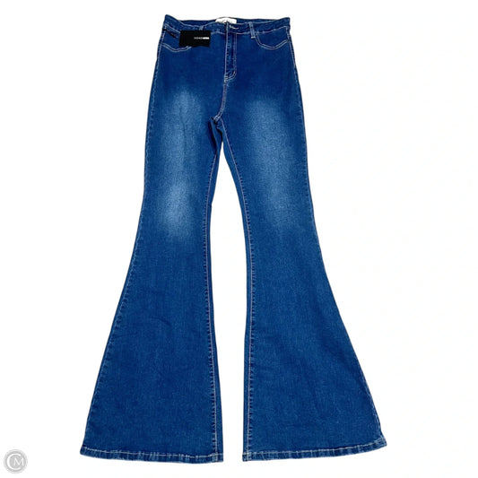 Jeans Flared By Fashion Nova In Blue Denim, Size: 3x