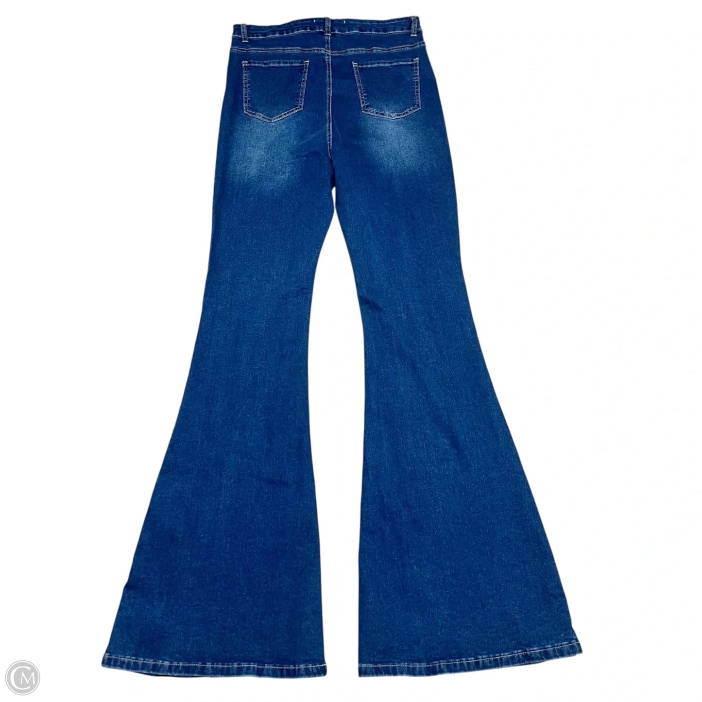 Jeans Flared By Fashion Nova In Blue Denim, Size: 3x