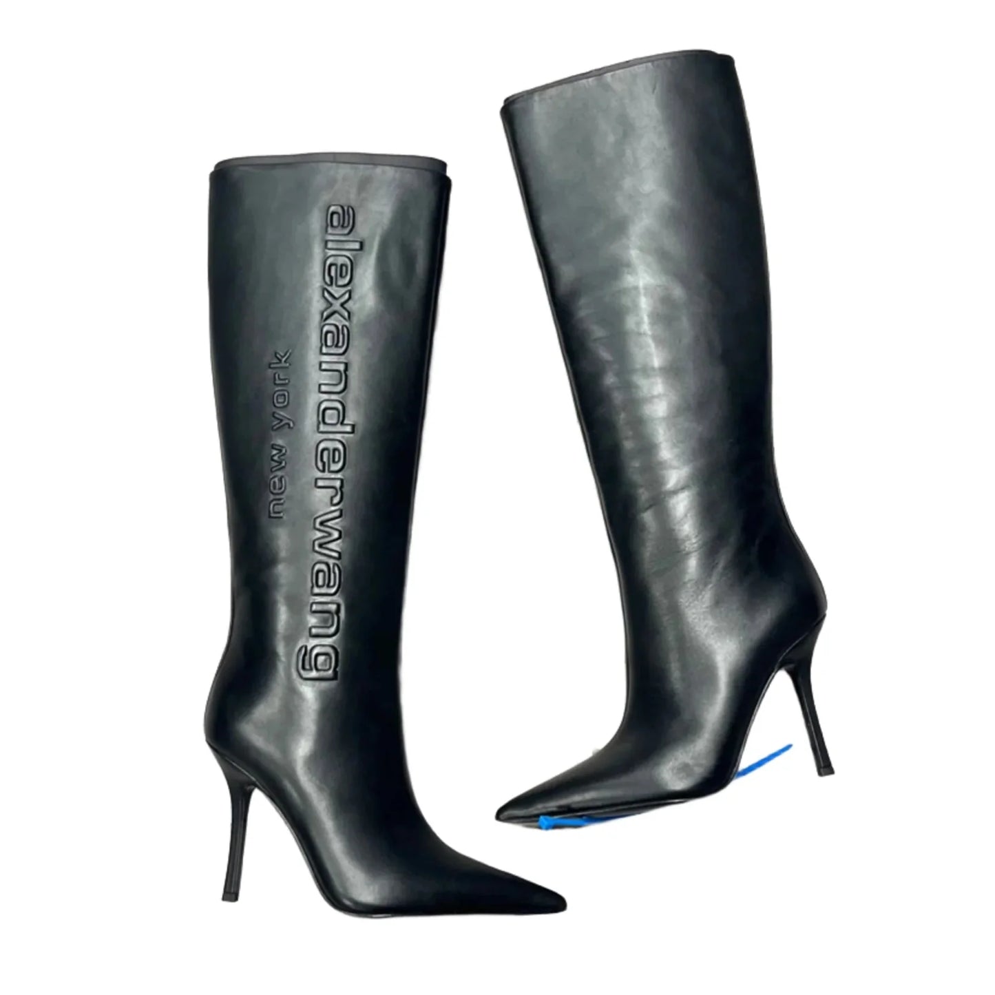 Boots Luxury Designer By Alexander Wang In Black, Size: 5.5