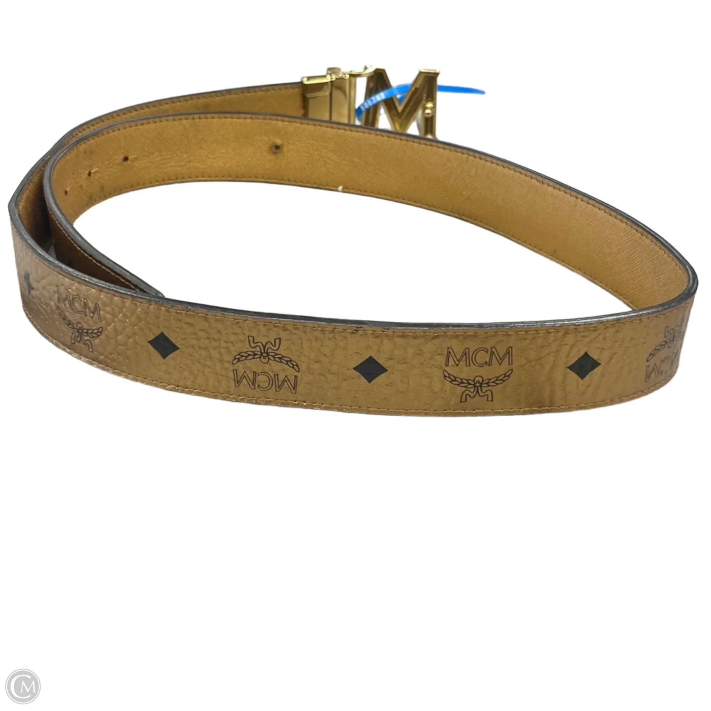 Belt Luxury Designer By Mcm, Size: M/L