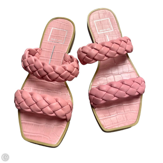 Sandals Flats By Dolce Vita In Pink, Size: 6.5