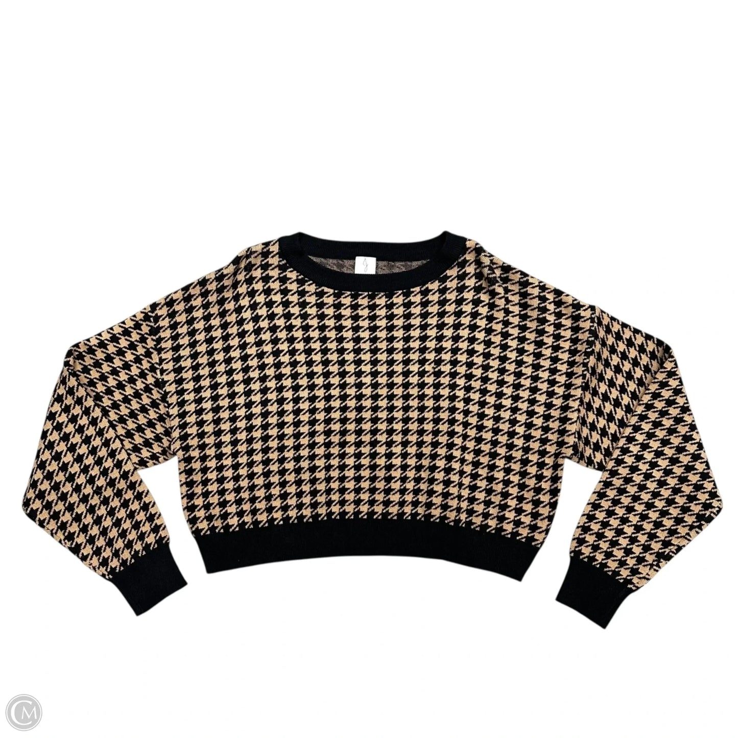 Sweater By Joie In Black & Brown, Size: Xl