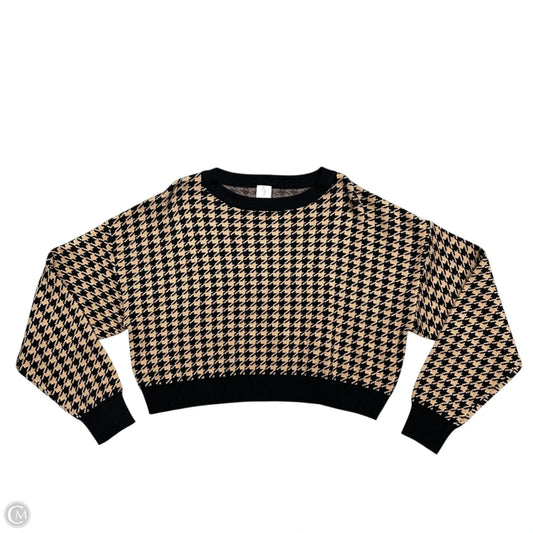Sweater By Joie In Black & Brown, Size: Xl