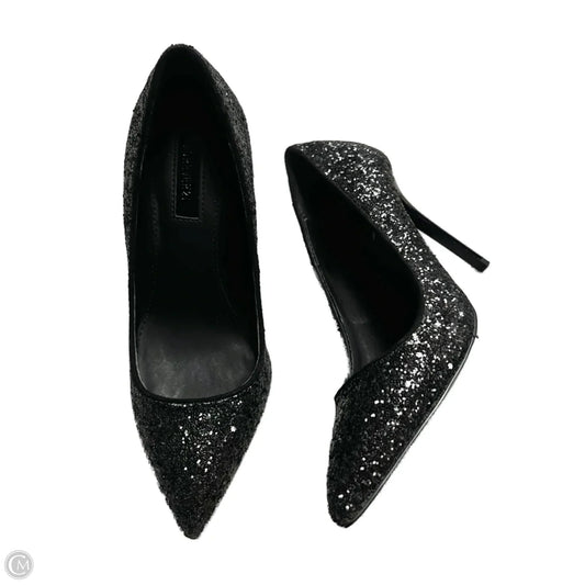 Shoes Heels Stiletto By Forever 21 In Black, Size: 6