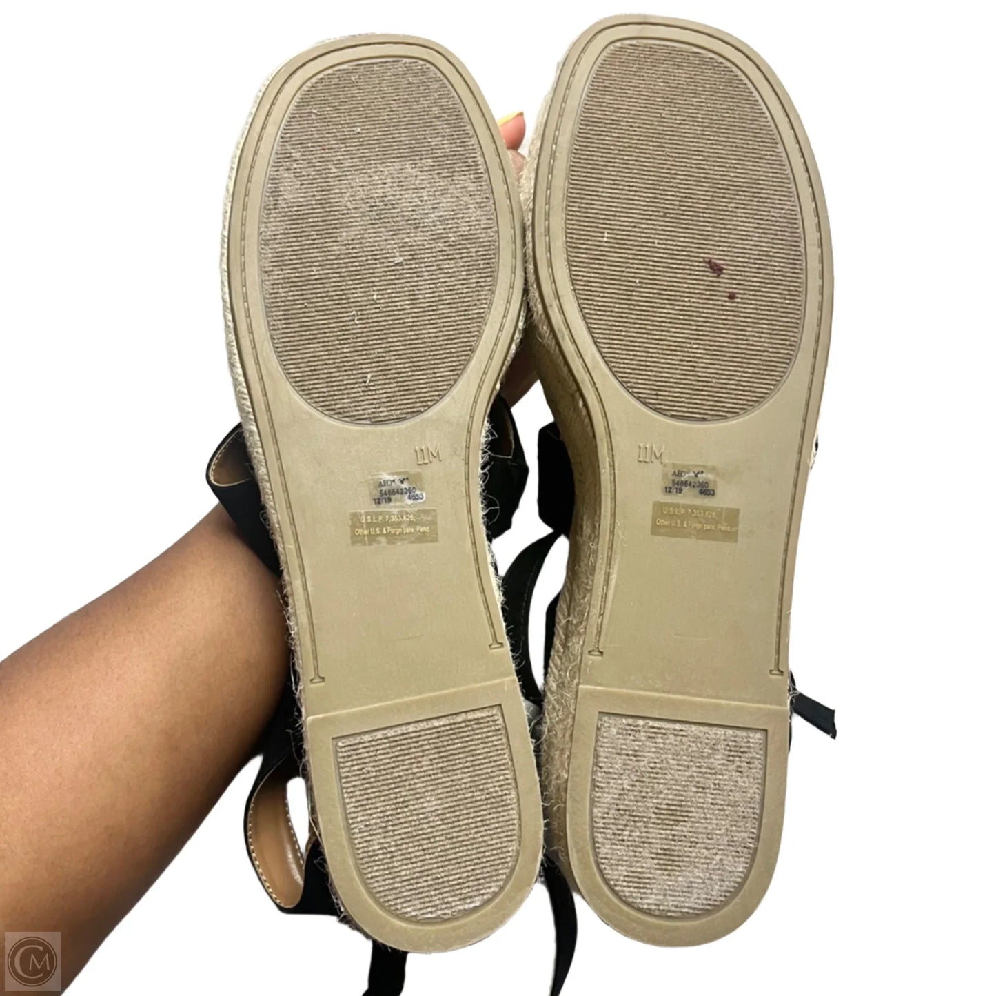 Sandals Heels Platform By American Eagle In Black, Size: 11