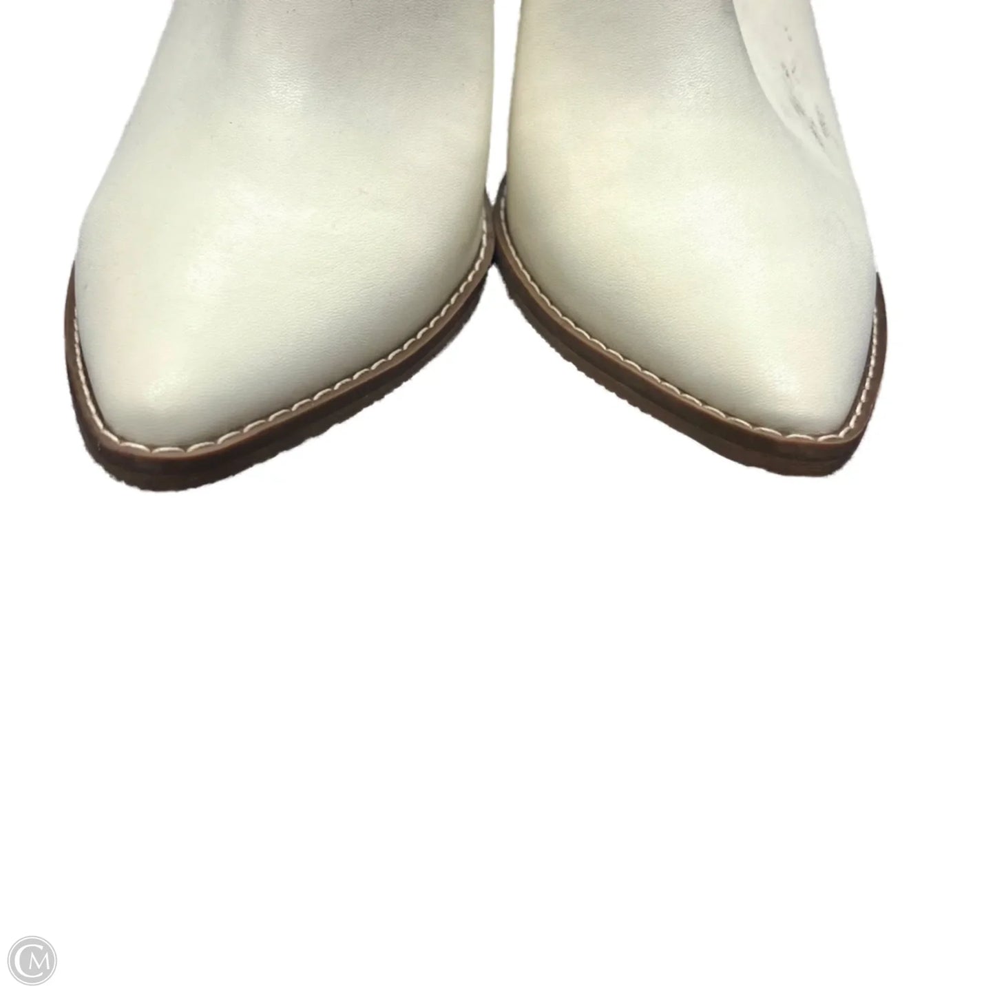Shoes Heels Block By Abound In Cream, Size: 9.5