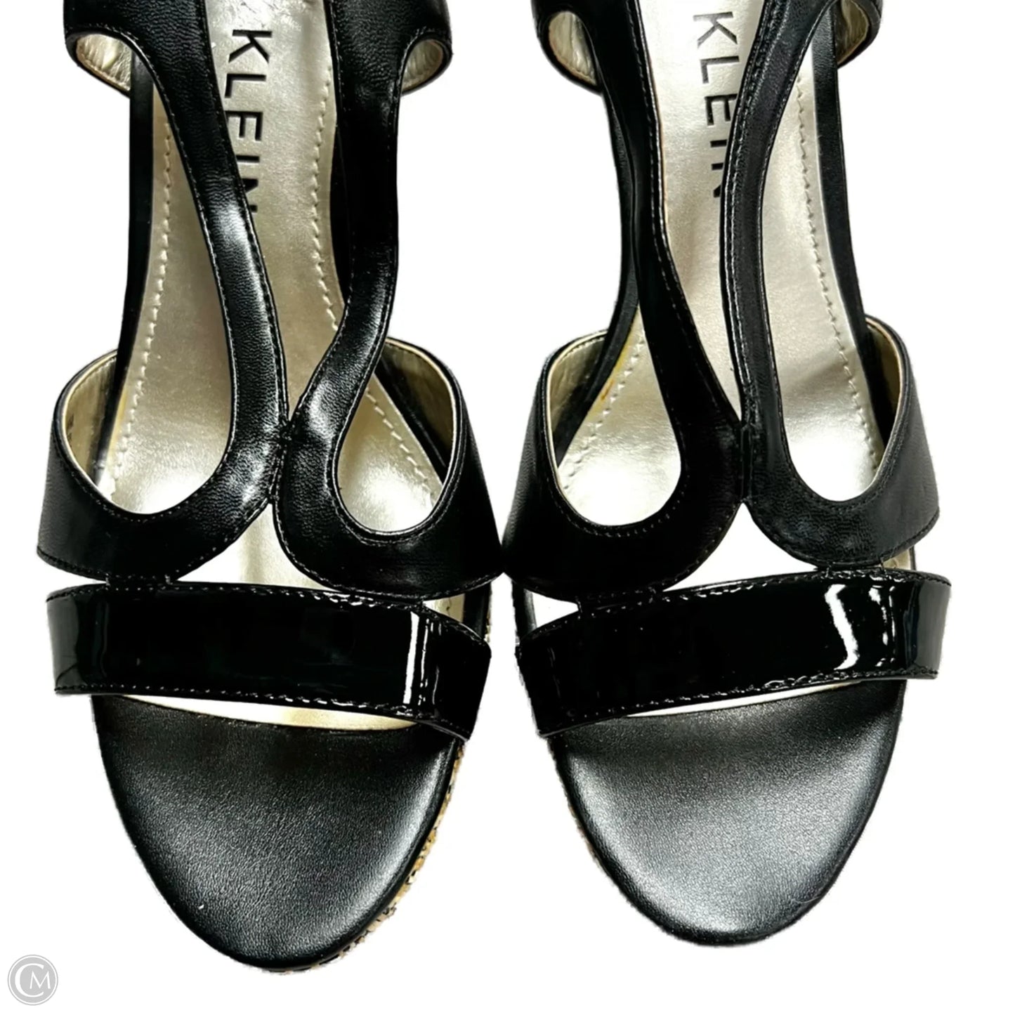 Sandals Heels Block By Anne Klein In Black, Size: 9.5