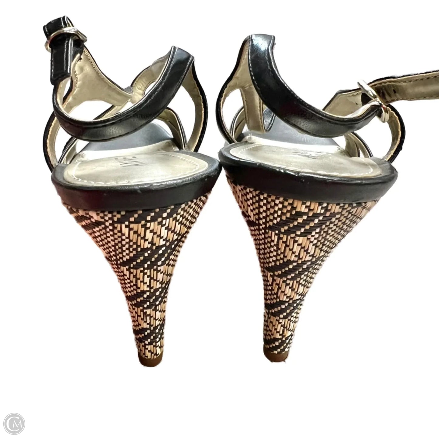 Sandals Heels Block By Anne Klein In Black, Size: 9.5