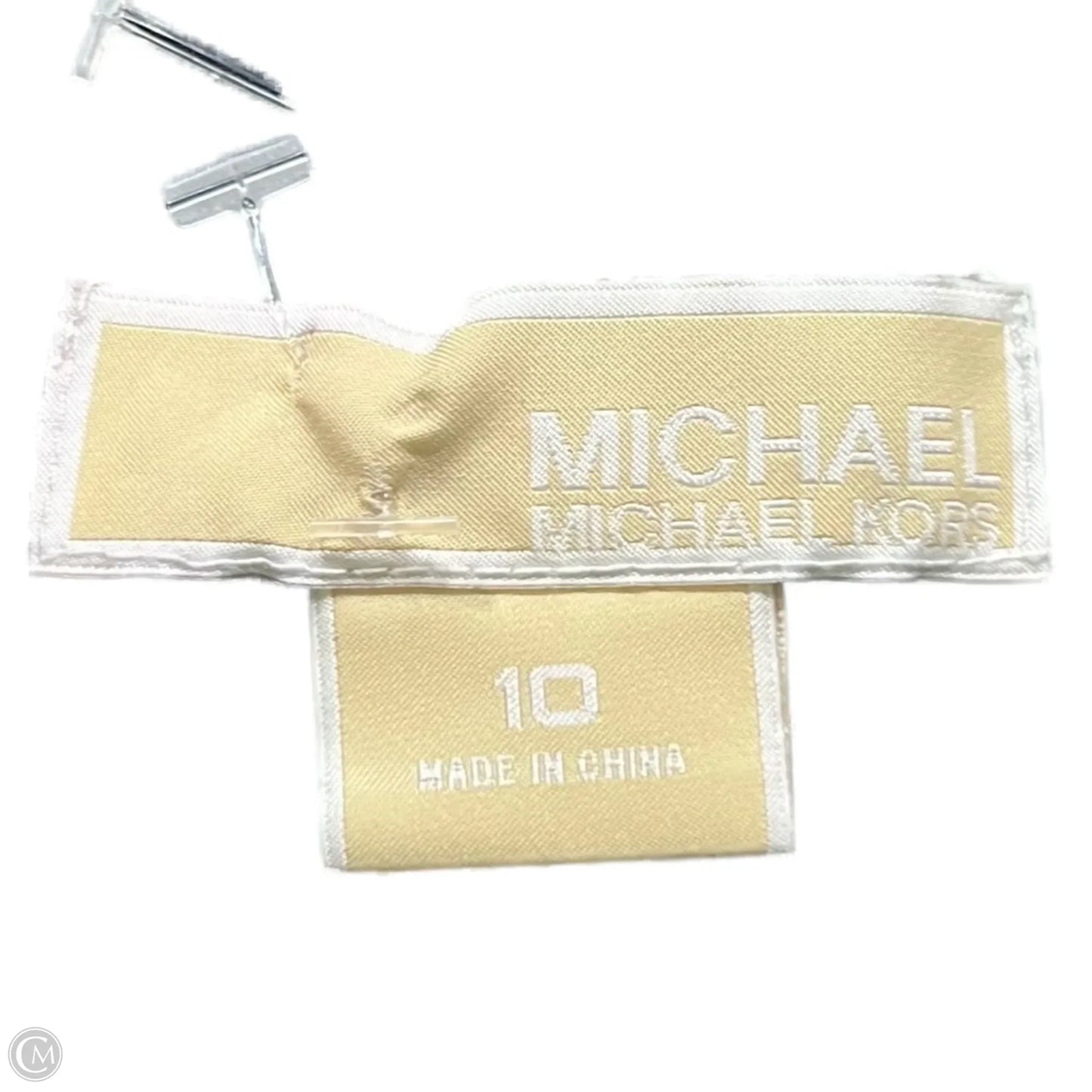 Dress Casual Midi By Michael By Michael Kors In Blue, Size: M