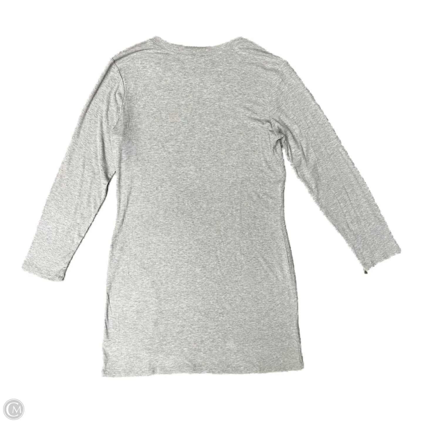 Dress Casual Midi By Bp In Grey, Size: Xl