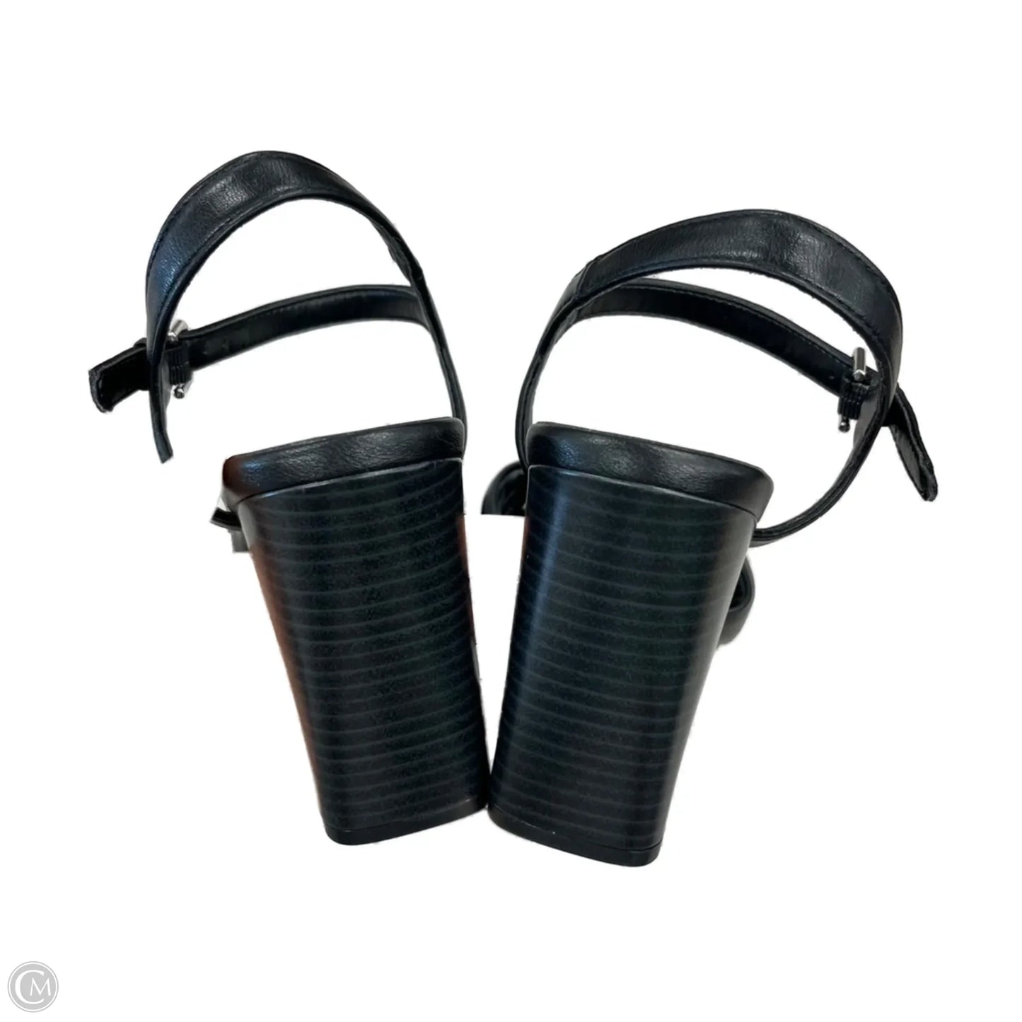 Sandals Heels Block By Naturalizer In Black, Size: 9