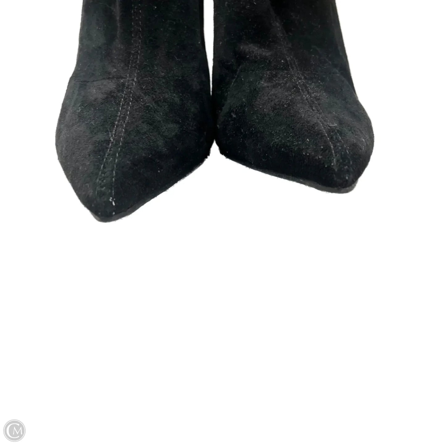 Boots Ankle Heels By Primark In Black, Size: 7