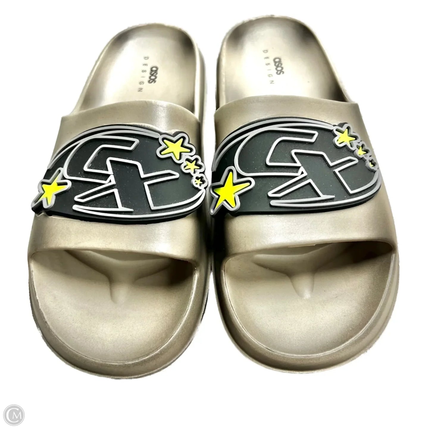 Sandals Flats By Asos In Taupe, Size: 11