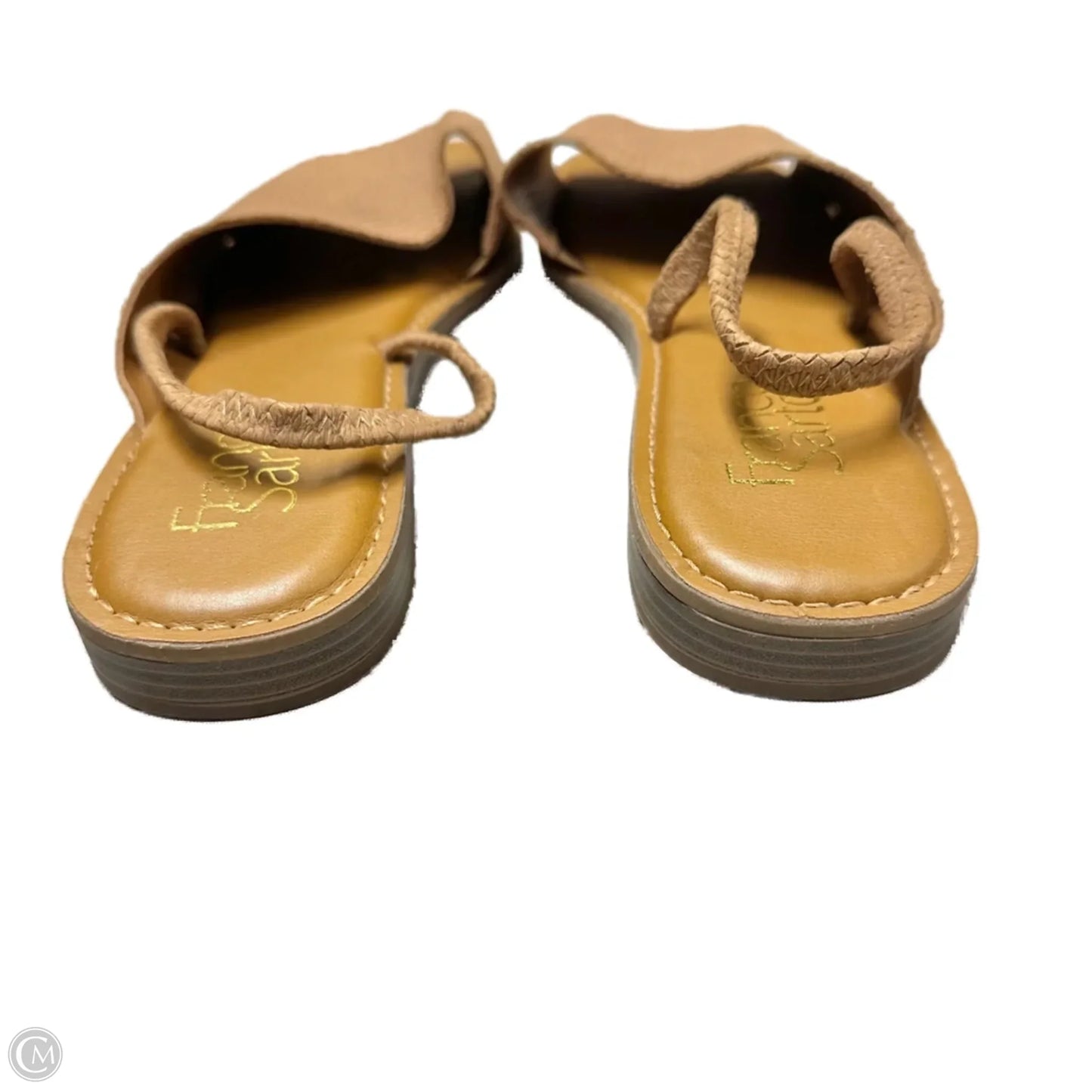 Sandals Flats By Franco Sarto In Brown, Size: 9