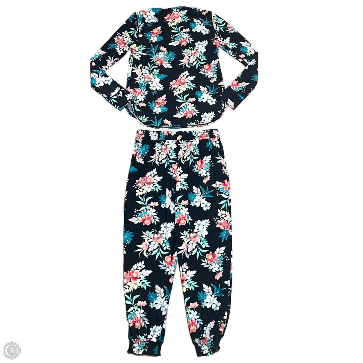 Pants Set 2pc By Tommy Bahama In Floral Print, Size: 8