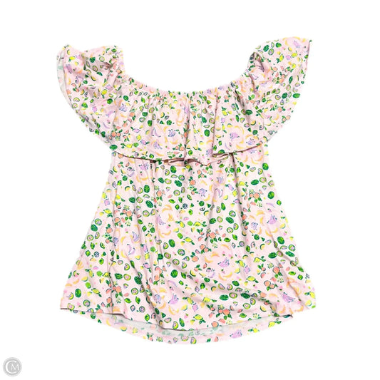 Top Sleeveless Designer By Lilly Pulitzer In Peach, Size: S