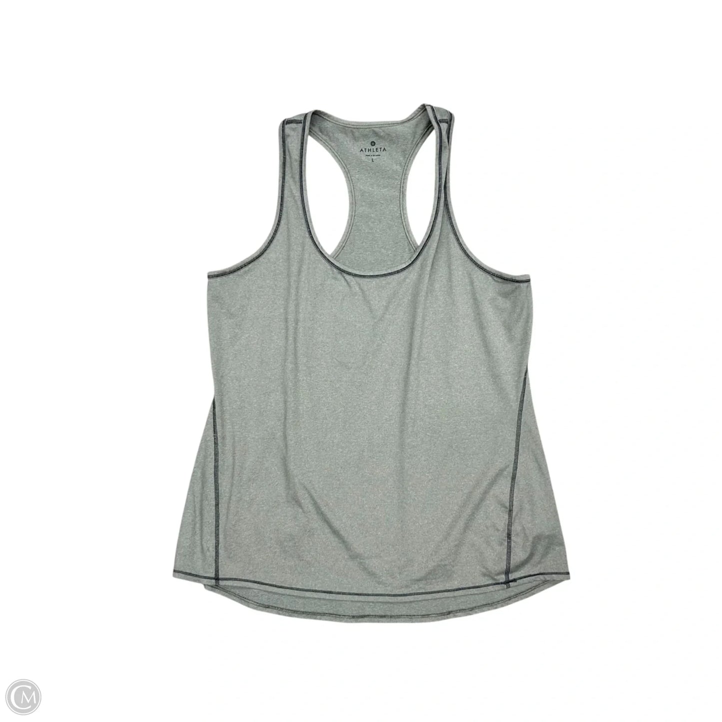 Athletic Tank Top By Athleta In Grey, Size: L