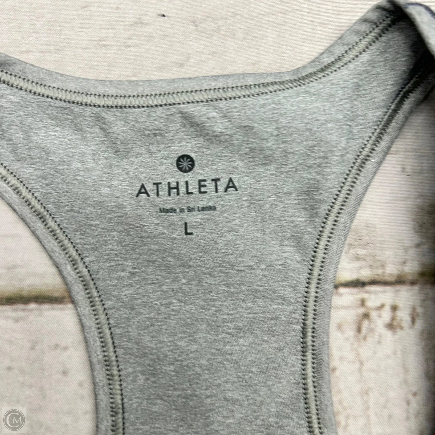 Athletic Tank Top By Athleta In Grey, Size: L