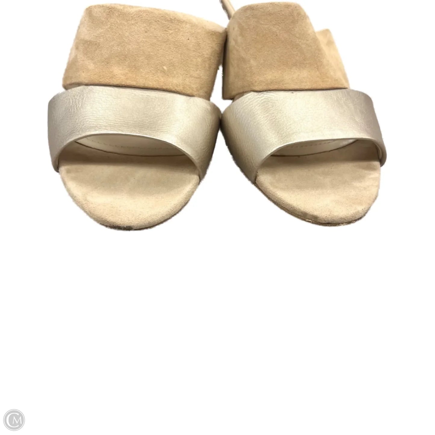 Sandals Heels Block By Alfani In Tan, Size: 9