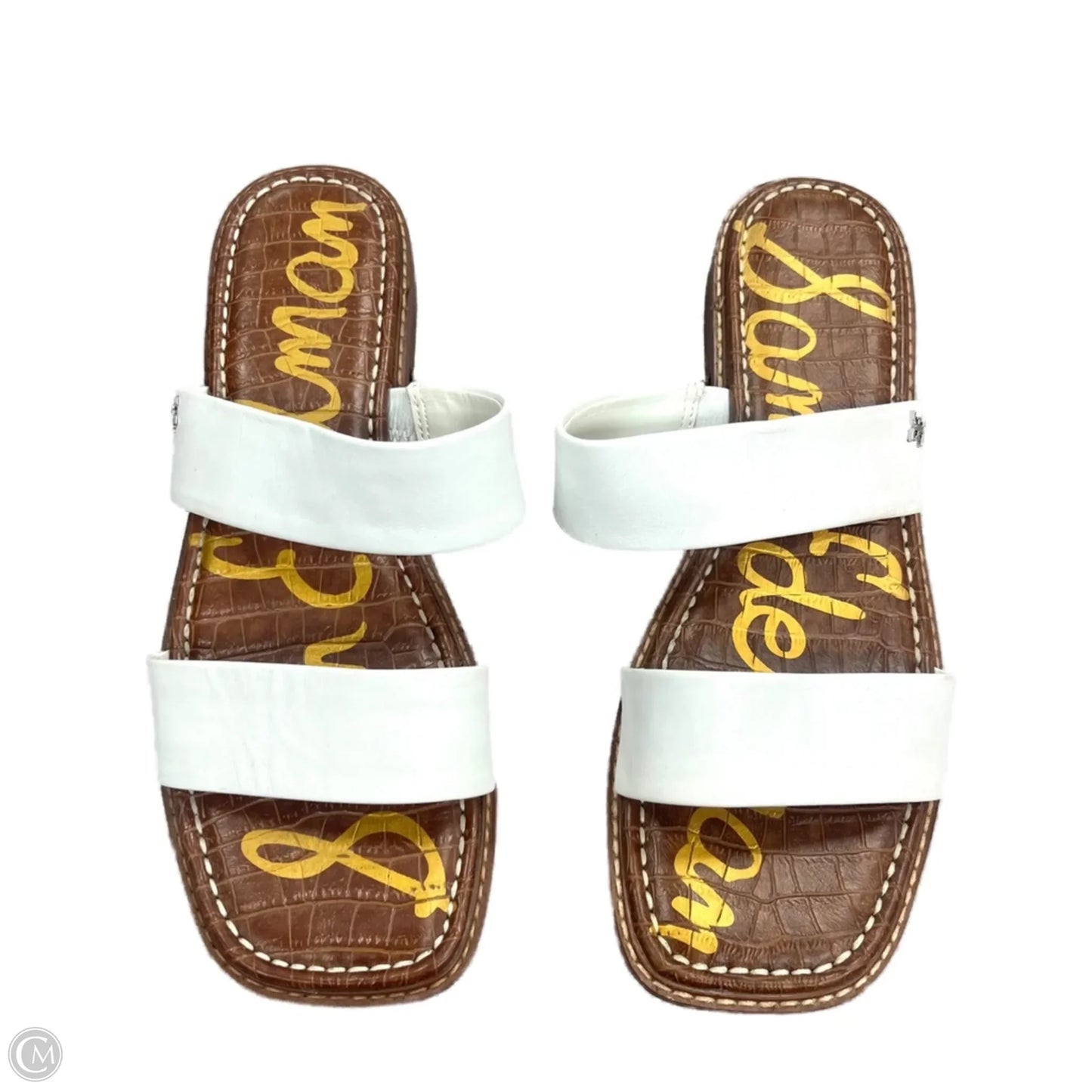 Sandals Flats By Sam Edelman In White, Size: 9.5