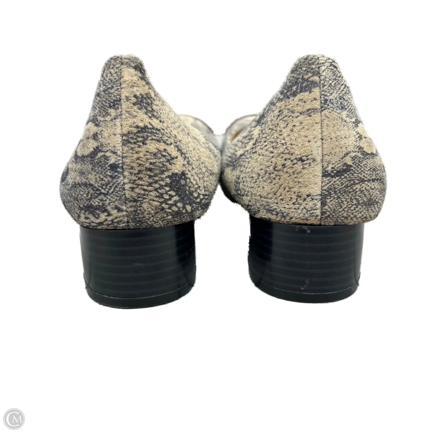 Shoes Heels Block By Naturalizer In Snakeskin Print, Size: 11