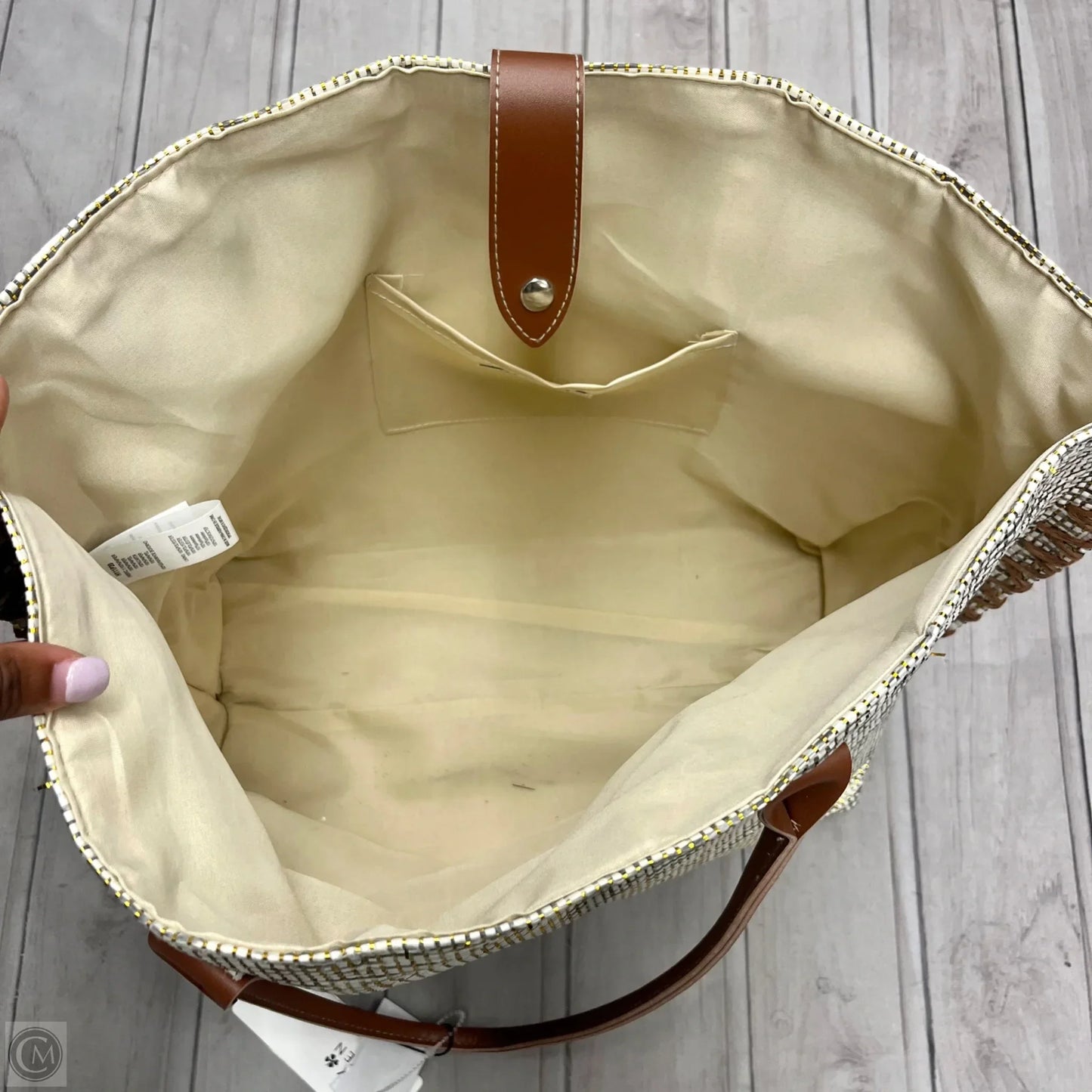 Tote By Molly Bracken, Size: Large