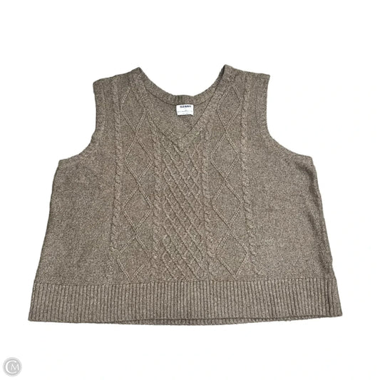 Vest Other By Old Navy In Brown, Size: 3x