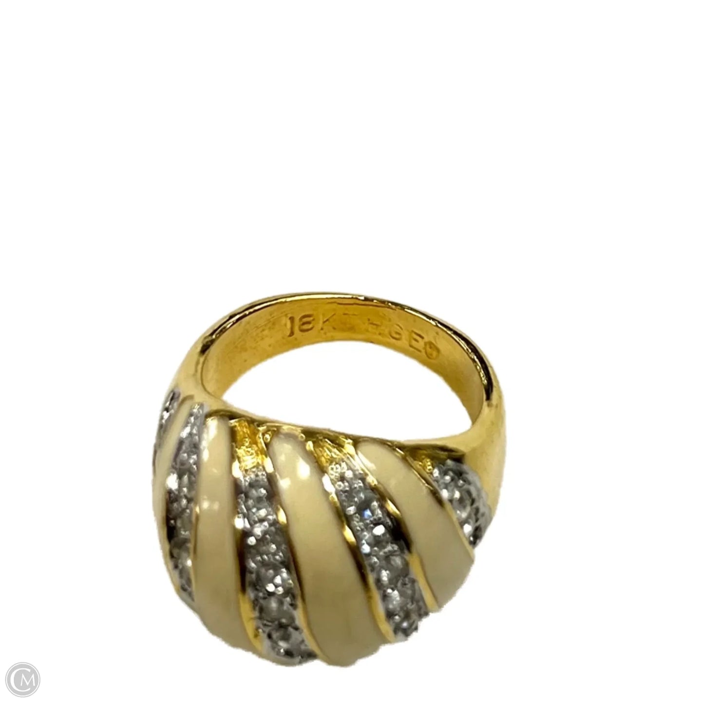 Ring Statement 18k HGE, Size: 6