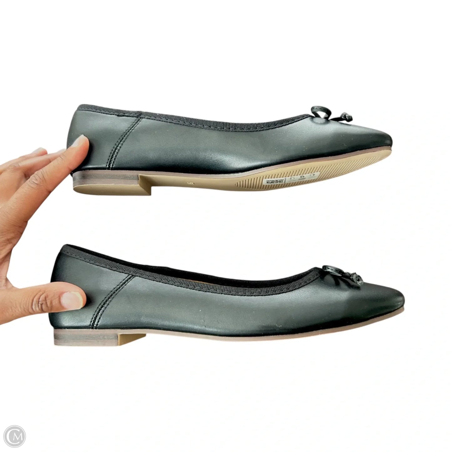 Shoes Flats By Asos In Black, Size: 7