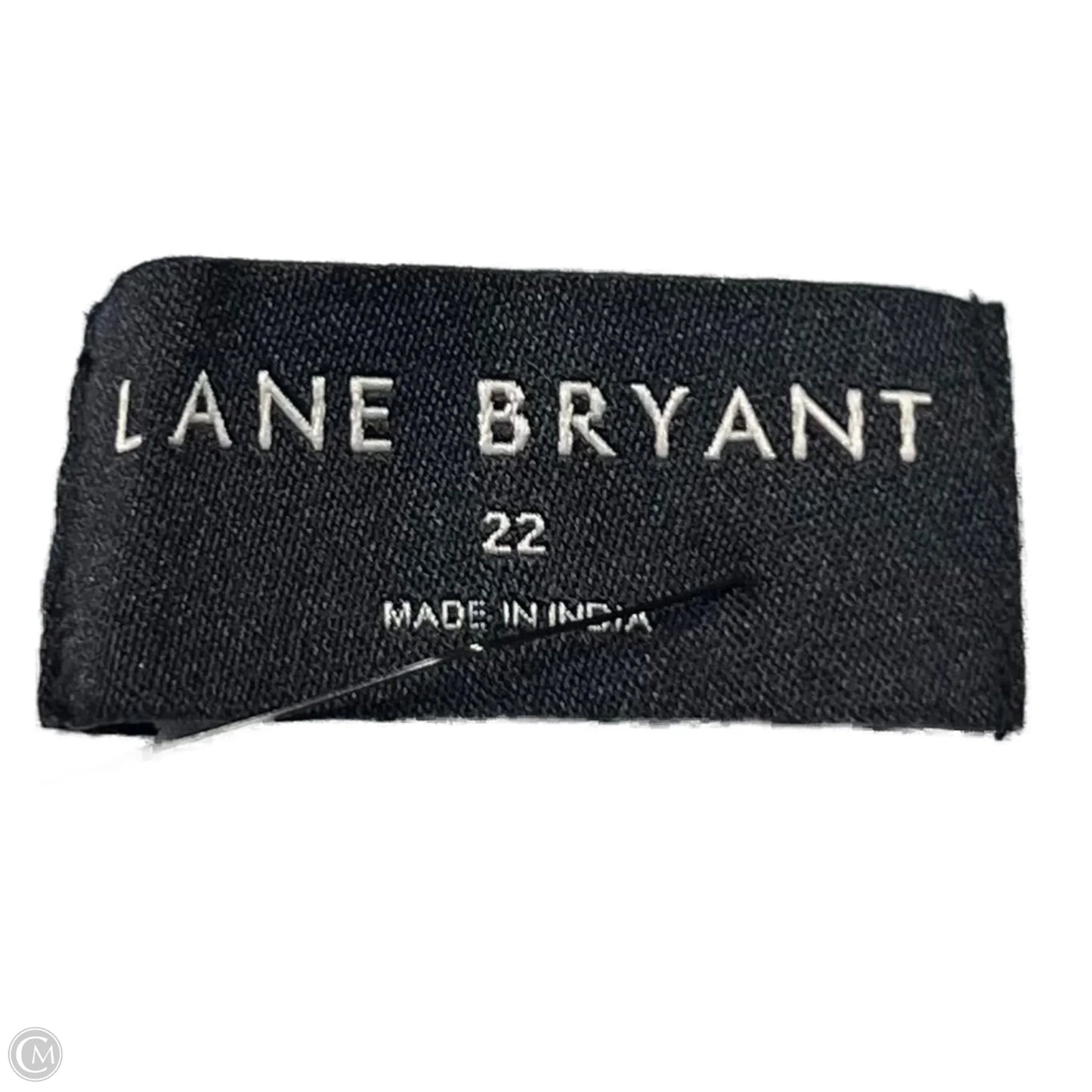 Dress Casual Maxi By Lane Bryant In Blue & White, Size: 3x