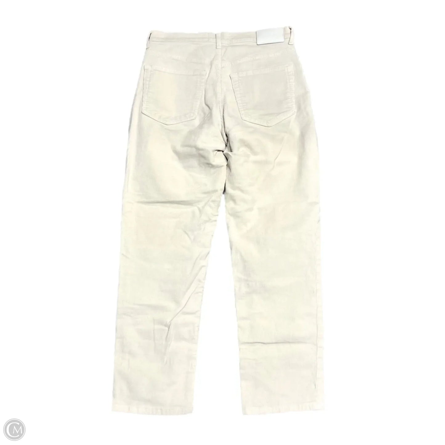 Pants Corduroy By Everlane In Cream, Size: 6