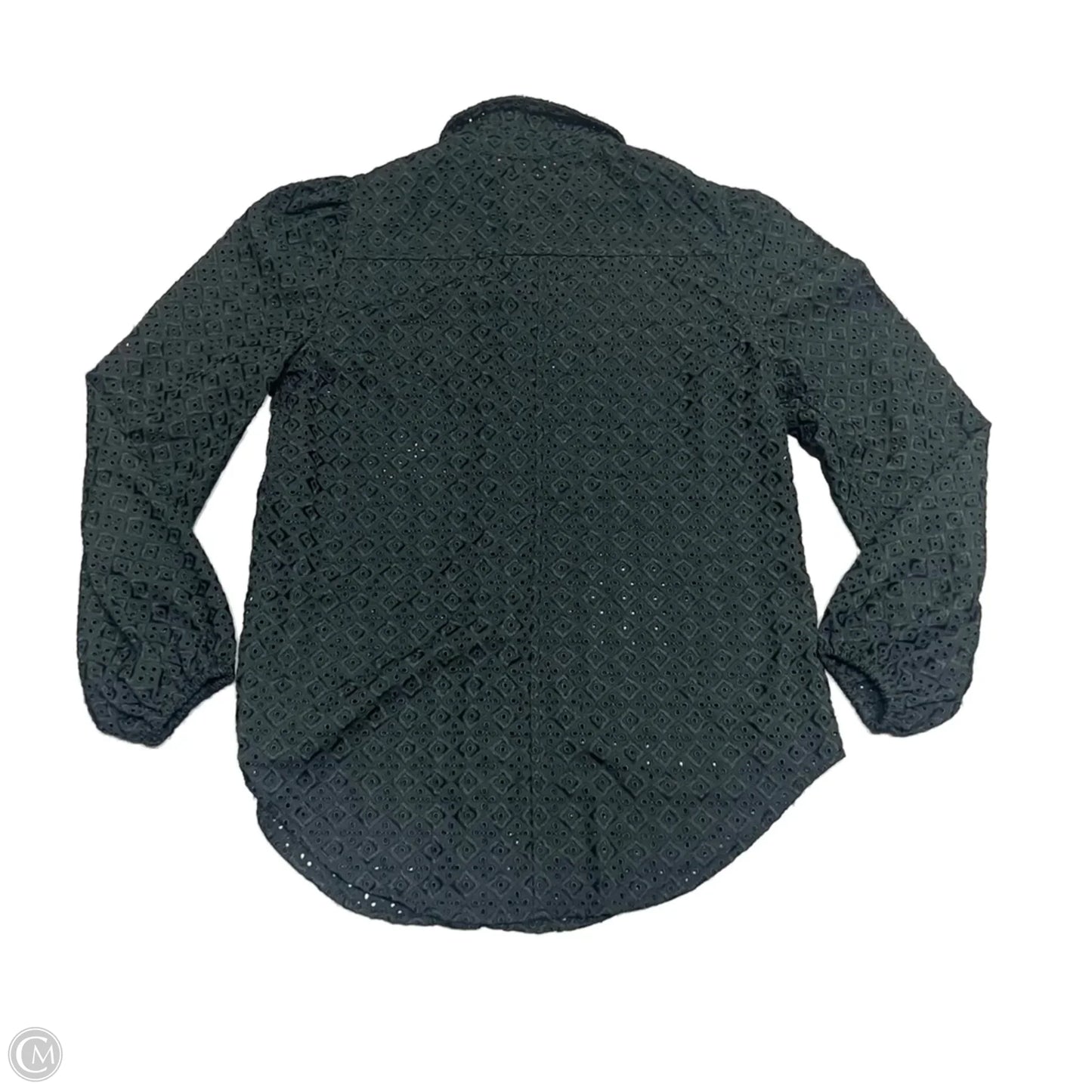 Top Long Sleeve Designer By Lilly Pulitzer In Black, Size: S