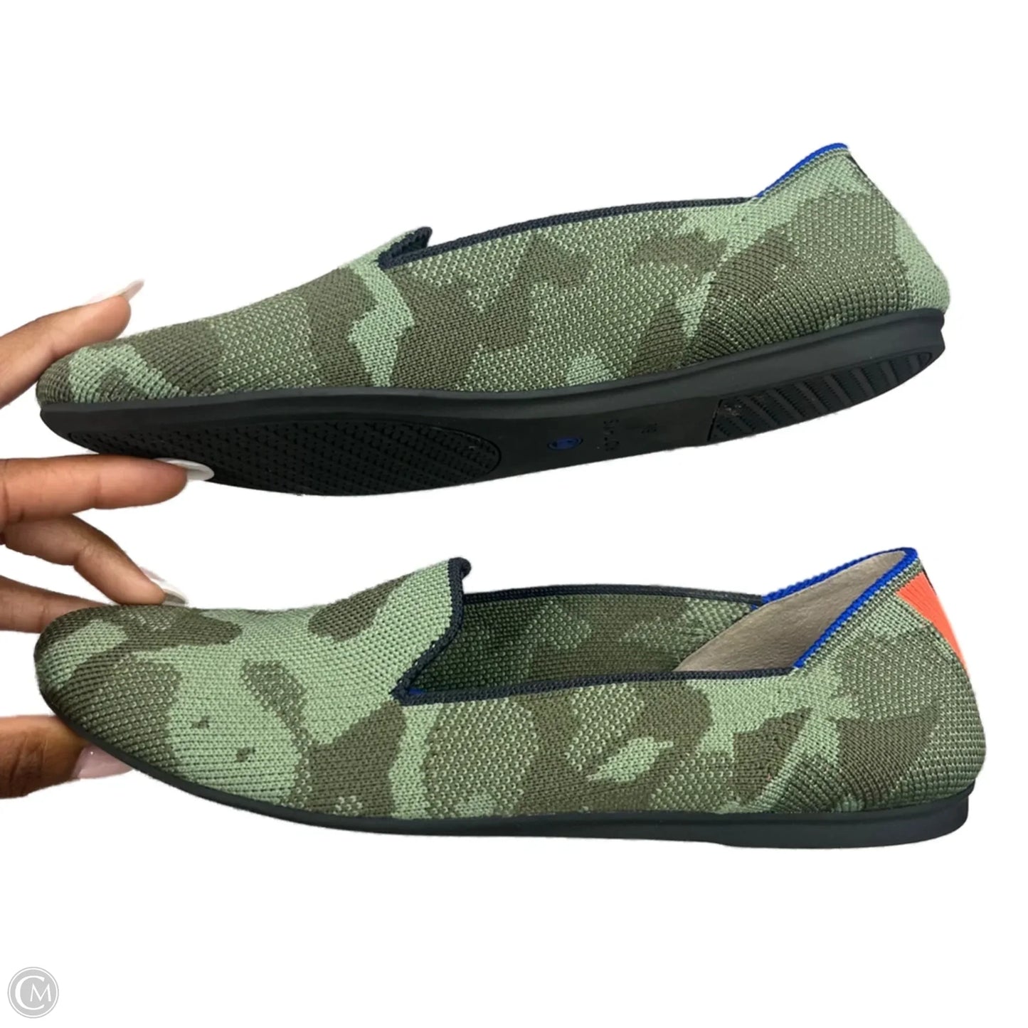 Shoes Flats By Rothys In Camouflage Print, Size: 6.5