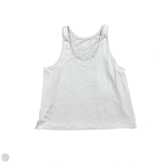 Athletic Tank Top By Athleta In Grey, Size: L