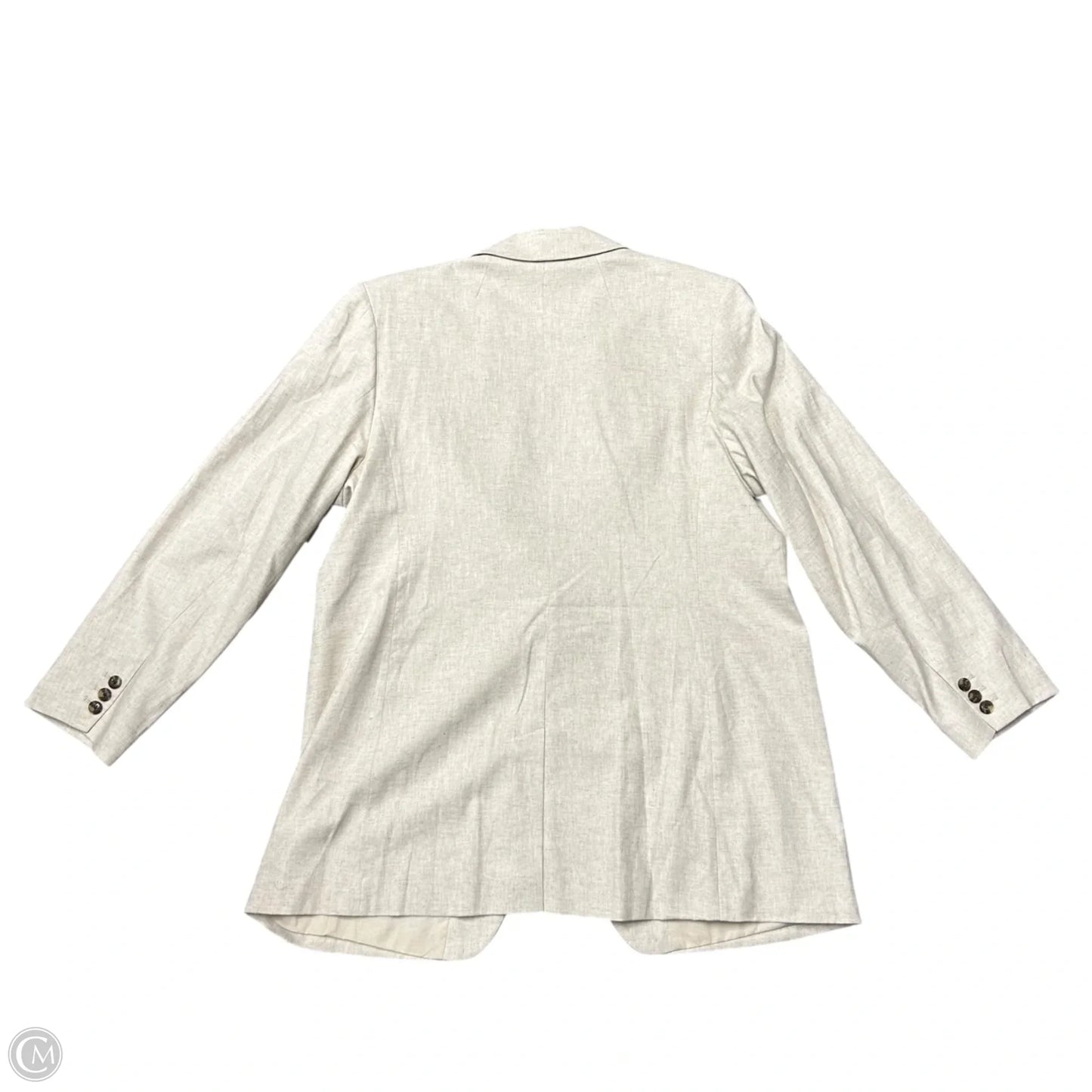 Blazer By Banana Republic In Beige, Size: 1x