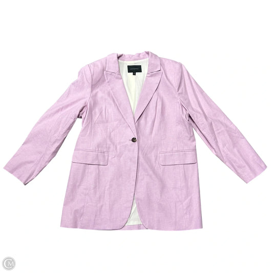 Blazer By Banana Republic In Purple, Size: 1x