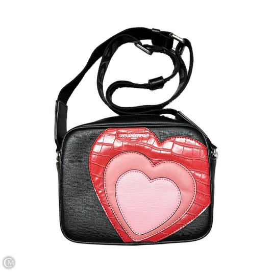 Crossbody Designer By Karl Lagerfeld, Size: Medium