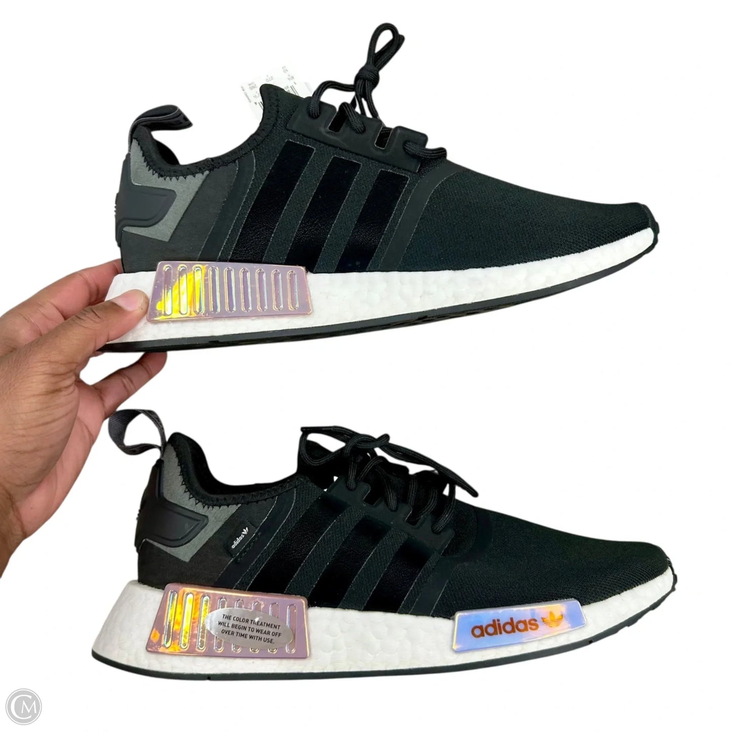 Shoes Athletic By Adidas In Black & White, Size: 10