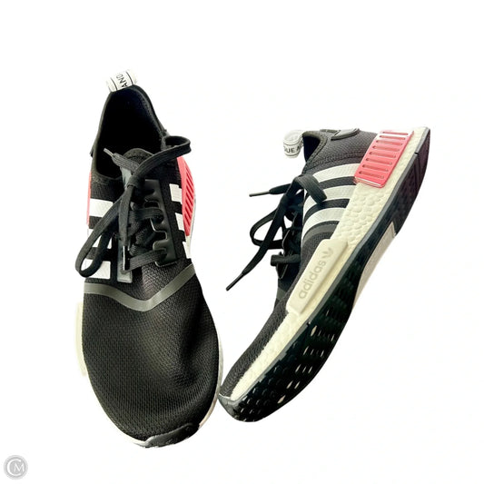 Shoes Athletic By Adidas In Black & White, Size: 10