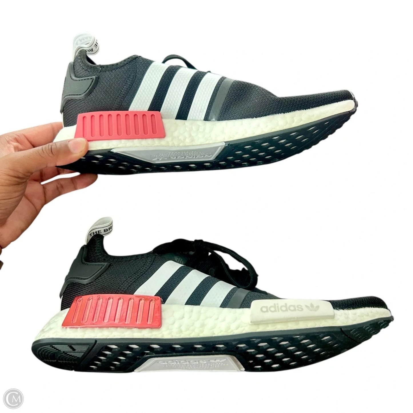 Shoes Athletic By Adidas In Black & White, Size: 10