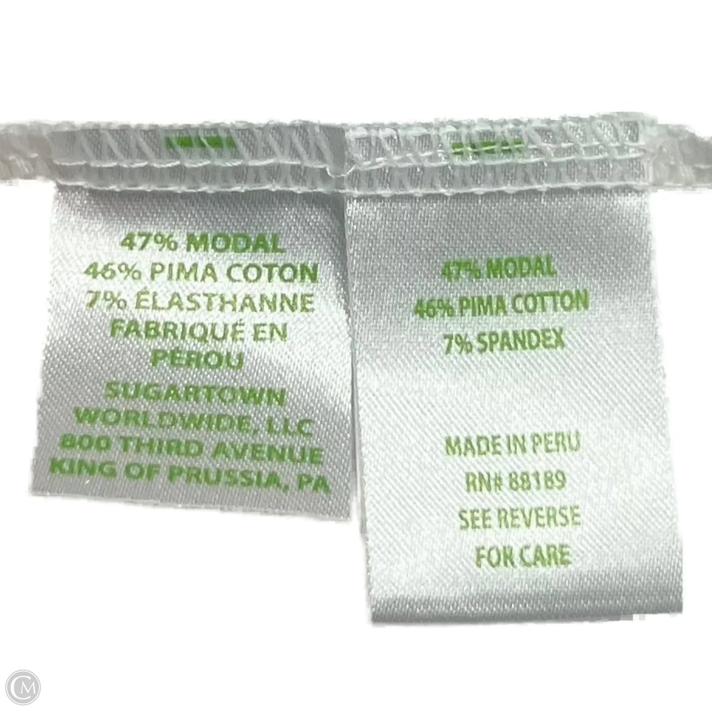 Top Long Sleeve Designer By Lilly Pulitzer In Blue & White, Size: S