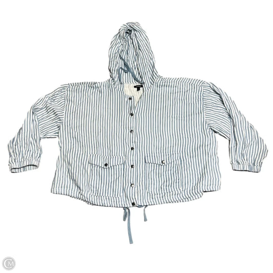 Jacket Other By Torrid In Blue & White, Size: 4x