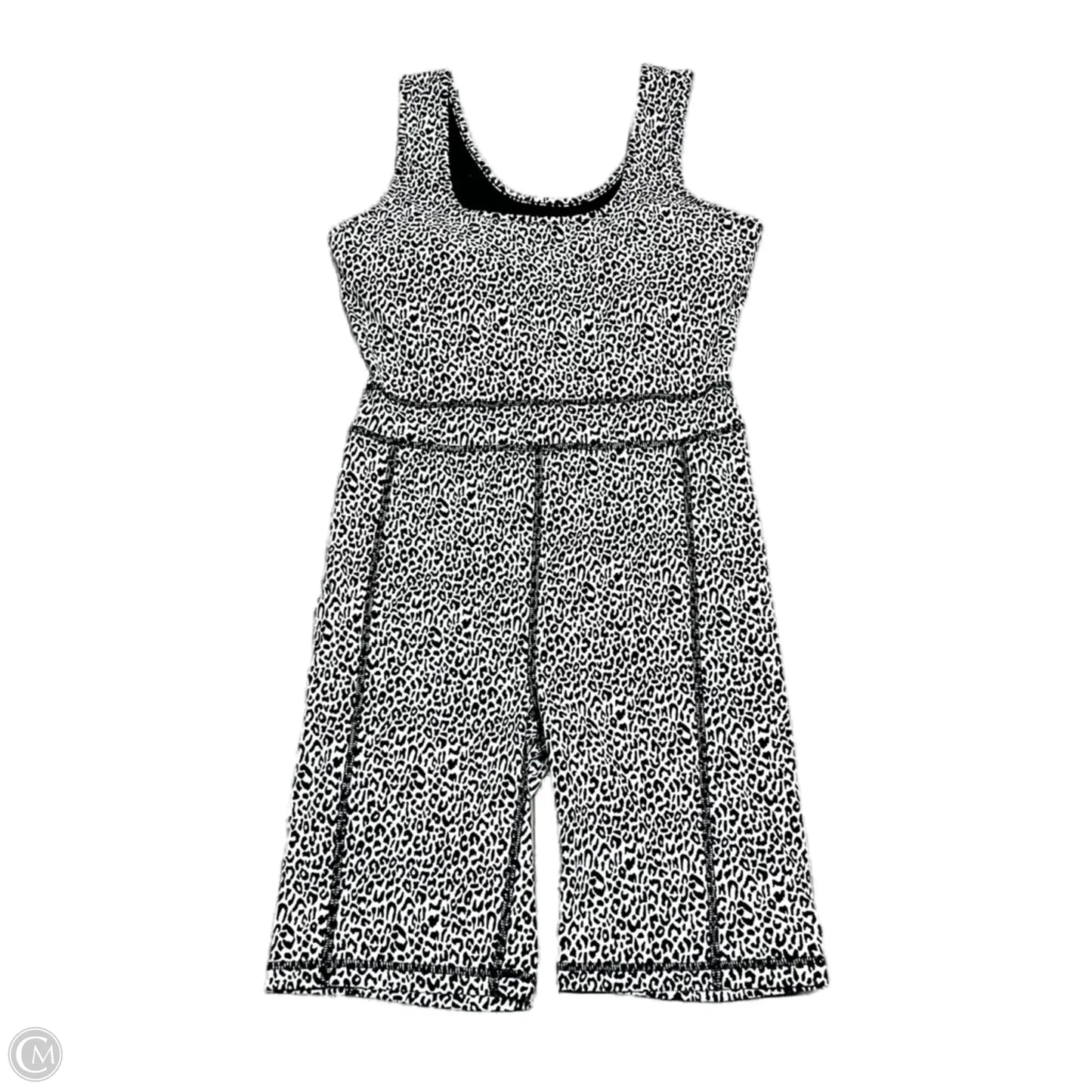 Romper Designer By Lilly Pulitzer In Black & White, Size: S